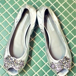 Vera Wang Lavender Ballet style shoes
